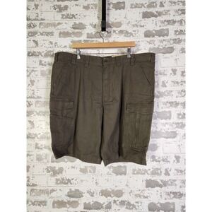 Carhartt Rugged Flex Relaxed Fit Cargo Work Shorts Size 44 Gray & Green Lot of 2